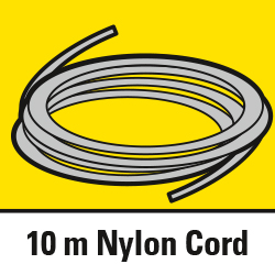 10 metri di corda in nylon
