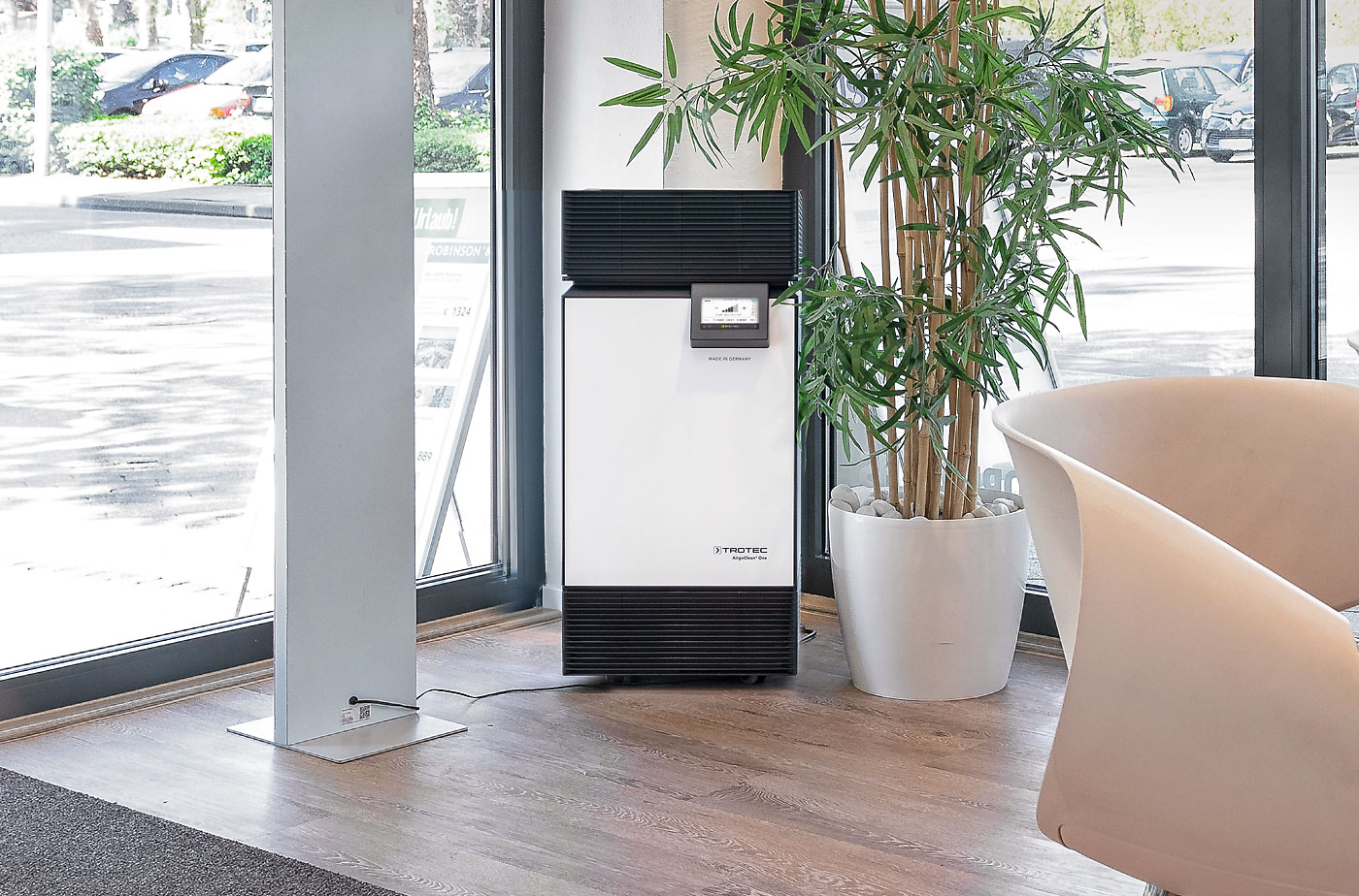 AirgoClean One : le filtrage professionnel des virus pour les bureaux, les cabinets et les pièces d’habitation