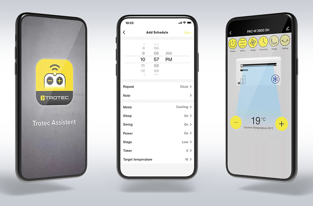 App Trotec Assistent