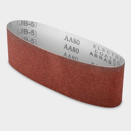 Bande abrasive pour bois incluse