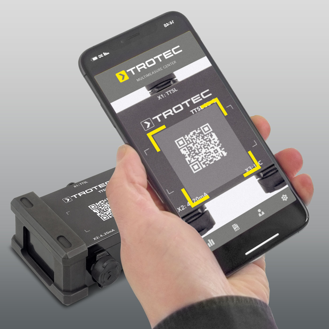 Basta scansionare il codice QR e integrare il componente in un progetto