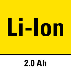 Batterie lithium-ions d’une capacité de 2 Ah