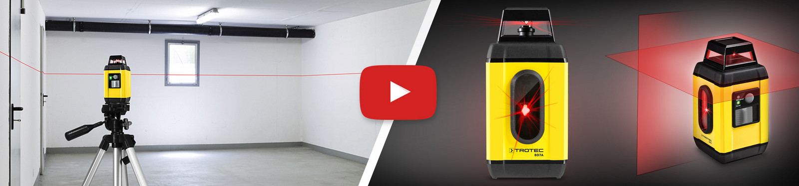 BD7A Laser rotatif 360°