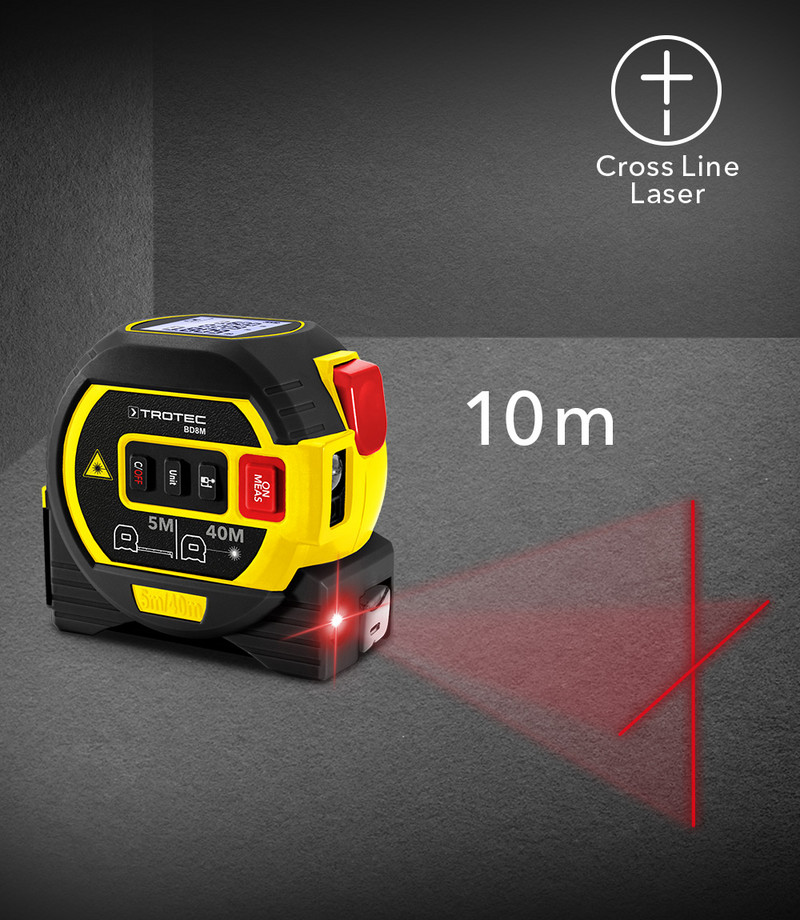 BD8M : le laser en croix