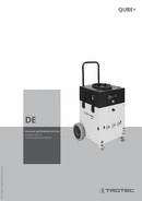 Bedienungsanleitung Dämmschichttrocknungsaggregat Qube+ (DE)