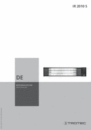 Bedienungsanleitung Heizstrahler IR 2010 S (DE)