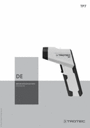 Bedienungsanleitung Infrarotthermometer TP7 <2018 (DE)