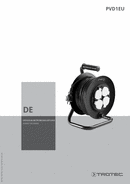 Bedienungsanleitung Kabeltrommel PVD1 (DE)