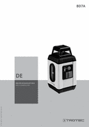 Bedienungsanleitung Kreuzlinienlaser BD7A (DE)