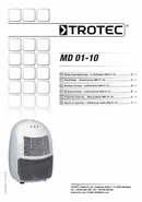 Bedienungsanleitung Luftentfeuchter Md 01 10 Trotec