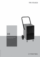 Bedienungsanleitung Luftentfeuchter TTK 172 ECO (DE)