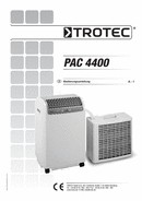 Bedienungsanleitung Mobiles Raumklimagerät PAC 4400 (DE)