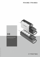 Bedienungsanleitung Steckdosenleiste PV4-MID (DE)