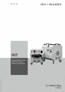 Bedienungsanleitung Trocknungsaggregat VE 4 VE 6 (INT)