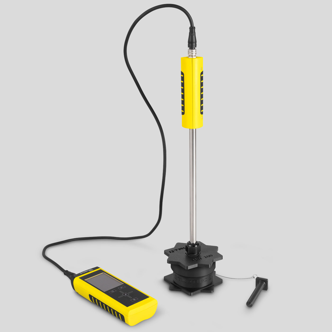 Conçue pour une mise en œuvre en combinaison avec l’appareil de mesure multifonction T3000 et le capteur climatique TS 230 SDI