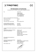 Déclaration de conformité EC060V (INT)