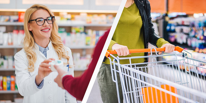 Disinfezione con ozono di supermercati, farmacie e negozi di bricolage-Trotec