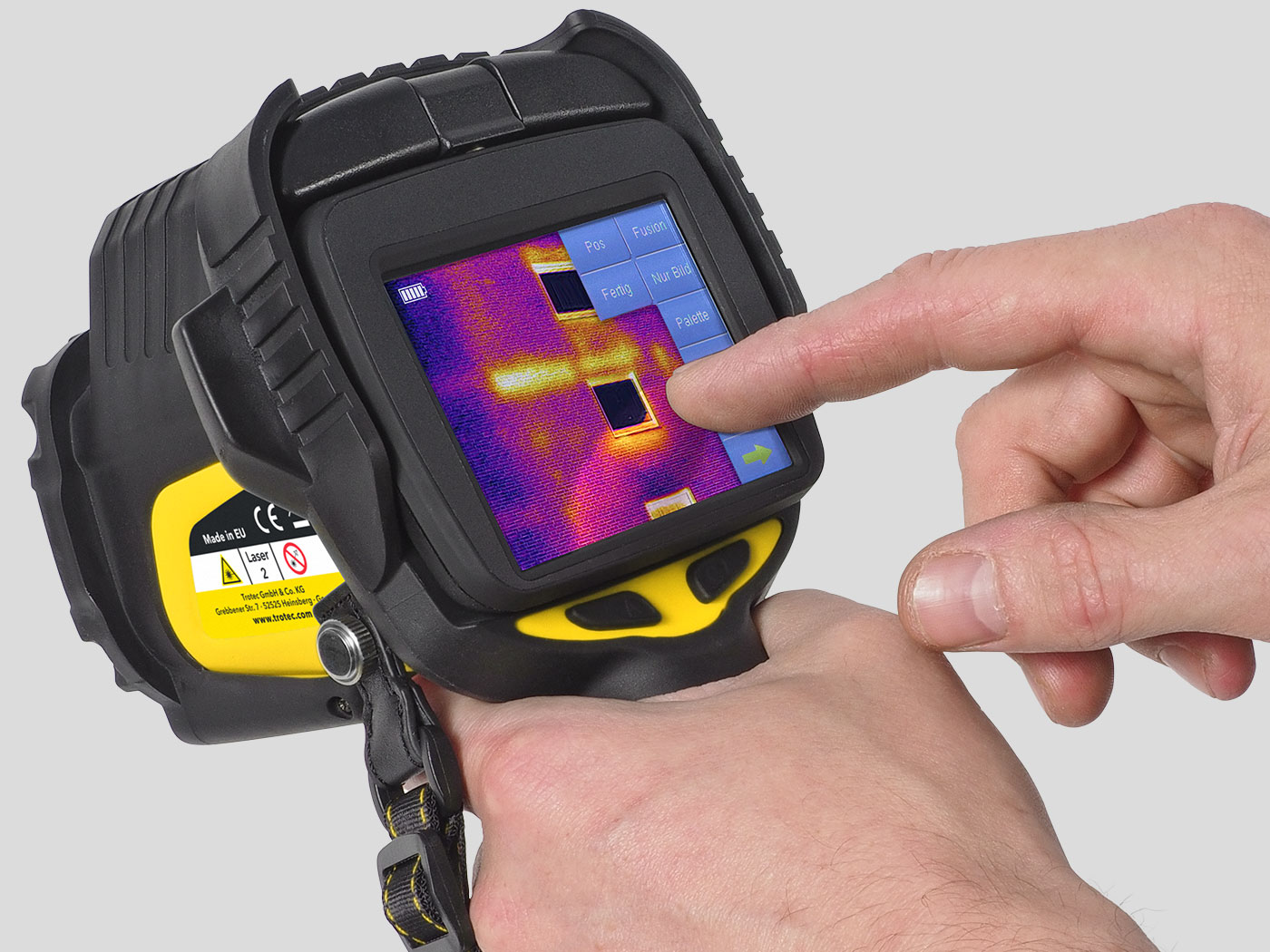 Écran tactile pour des commandes rapides