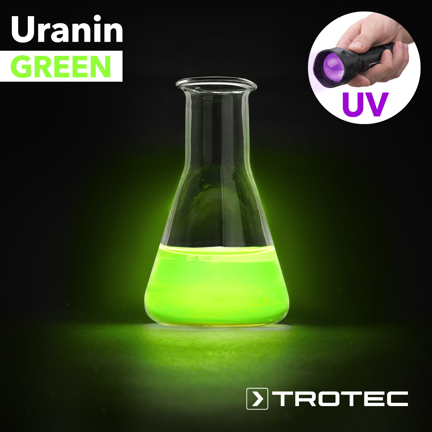 Fluoreszenzfarbstoff Uranin Green