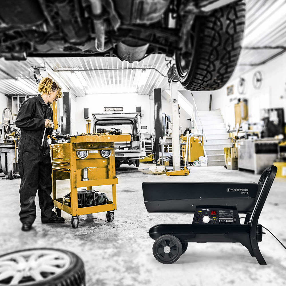 IDX 20 D – utilizzo in officina