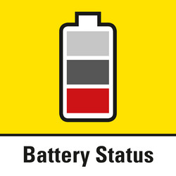 Indicateur de l’état de charge à trois niveaux
