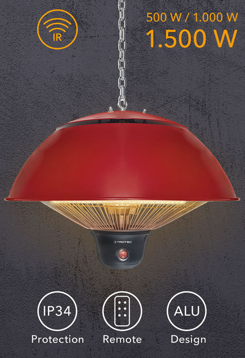 IR 1510 SC : le chauffage radiant de plafond