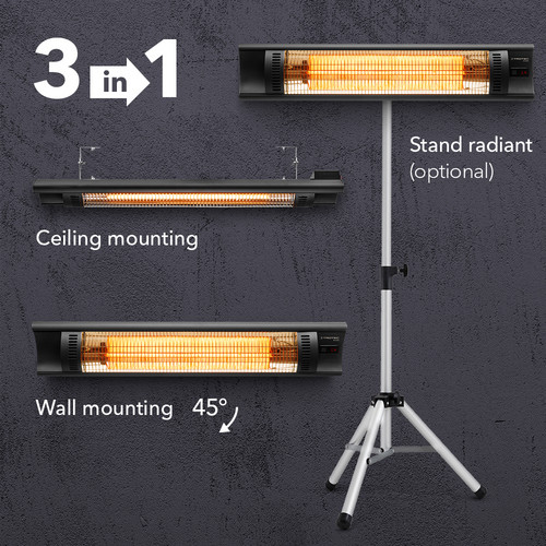 IR 2005 – montaggio su treppiede, a soffitto e a parete