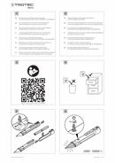 Istruzioni in breve tester di tensione BE 15 (INT)