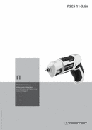 Istruzioni per l'uso avvitatore a batteria PSCS 11-3,6V (IT)