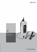 Istruzioni per l'uso caricabatterie PBCS 2A (IT)