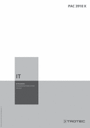 Istruzioni per l'uso Condizionatore PAC 3910 X (IT)