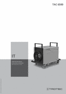 Istruzioni per l'uso Depuratore d'aria TAC 6500 (IT)