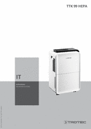 Istruzioni per l'uso Deumidificatore TTK 99 HEPA (IT)