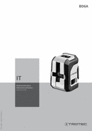 Istruzioni per l'uso laser a linee incrociate BD6A (IT)