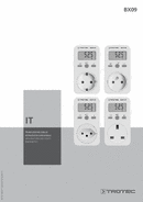 Istruzioni per l'uso Misuratore dei costi energetici BX09 (IT)