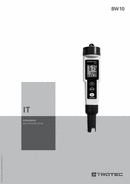 Istruzioni per l'uso misuratore del pH BW10 (IT)