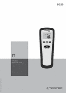 Istruzioni per l'uso Misuratore di monossido di carbonio BG20 (IT)