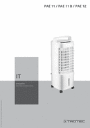 Istruzioni per l‘uso Rinfrescatore d'aria PAE 11 / PAE 11 B / PAE 12 (IT)