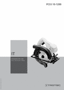 Istruzioni per l'uso sega circolare a mano PCSS 10-1200 (IT)