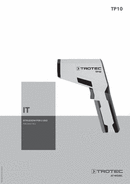 Istruzioni per l'uso Termometro a infrarossi TP10 <2018 (IT)