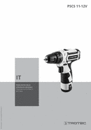 Istruzioni per l'uso trapano avvitatore a batteria PSCS 11-12V (IT)