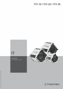 Istruzioni per l'uso turboventilatore TFV 10 / TFV 20 / TFV 30 (IT)