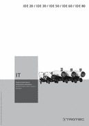 Istruzioni per l'uso Unità di riscaldamento ad olio IDE 20 / IDE 30 / IDE 50 / IDE 60 / IDE 80 (IT)