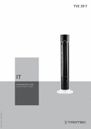 Istruzioni per l'uso ventilatore a torre TVE 39 T (IT)