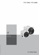 Istruzioni per l'uso – Ventilatore di trasporto TTV 1500 / TTV 3000 (IT)