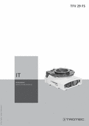 Istruzioni per l'uso Ventilatore radiale TFV 29 FS (IT)