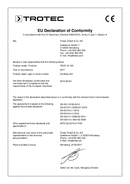 Konformitätserklärung Akku-Bohrschrauber PSCS 10-16V (INT)