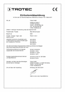 Konformitätserklärung Akku-Bohrschrauber PSCS 11-20V (DE)