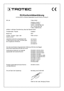 Konformitätserklärung Digitale Lötstation PSIS 10-230V (DE)