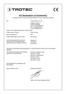 Konformitätserklärung Handkreissäge PCSS 10-1200 (INT)